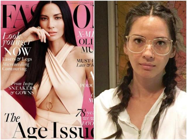 Olivia Wilde rarely posts any photos with makeup on her Instagram.