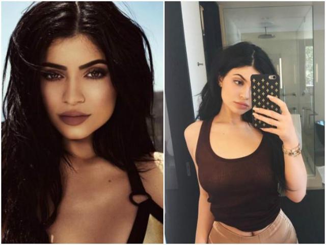 Haters, clear the space. Kylie knows her makeup like ABC... but can also rock a fresh, makeup free look any day.