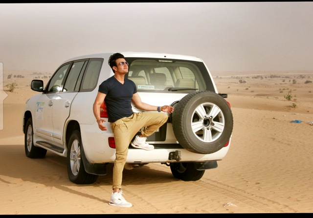 Actor Annirudh Dave in Dubai. Actor Annirudh Dave in Dubai.