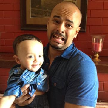 Sorabh Pant with his son (Photo: Iva Bagchi) Sorabh Pant with his son (Photo: Iva Bagchi)