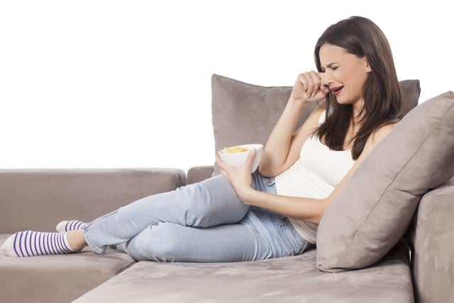 A typical depression is a subtype of major depression that involves increased appetite or weight gain, sleepiness or excessive sleep, marked fatigue or weakness, mood swings and a feeling of rejection. (Shutterstock) A typical depression is a subtype of major depression that involves increased appetite or weight gain, sleepiness or excessive sleep, marked fatigue or weakness, mood swings and a feeling of rejection. (Shutterstock)