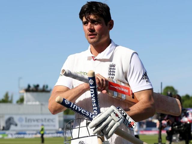 England's captain Alastair Cook became the twelfth batsman and the first Englishman to make 10,000 Test runs. (AFP) England's captain Alastair Cook became the twelfth batsman and the first Englishman to make 10,000 Test runs. (AFP)