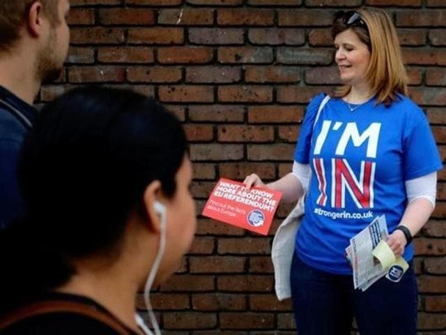 Leading lights of the Vote Leave camp – Boris Johnson (in picture), Michael Gove and Priti Patel – said in a statement that introducing the same requirements as non-EU citizens for EU citizens would remove “discrimination”.(Getty Images)