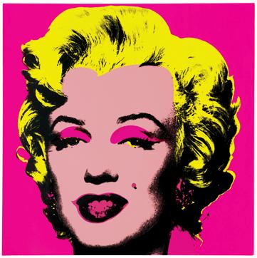 Andy Warhol’s Untitled from Marilyn Monroe (Marilyn). One from a portfolio of ten screenprints. Andy Warhol’s Untitled from Marilyn Monroe (Marilyn). One from a portfolio of ten screenprints.