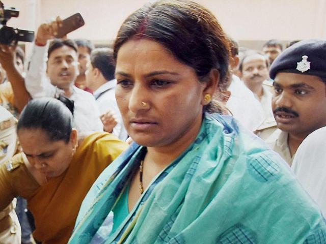 JD(U) MLC Manorama Devi has been booked under the new Bihar Excise (Amendment) Act 2016, following recovery of liquor bottles from her house(PTI file photo) JD(U) MLC Manorama Devi has been booked under the new Bihar Excise (Amendment) Act 2016, following recovery of liquor bottles from her house(PTI file photo)