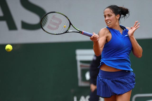 Keys forced the tiebreak in the first set, but could not prevent Bertens from claiming the set. (AFP) Keys forced the tiebreak in the first set, but could not prevent Bertens from claiming the set. (AFP)
