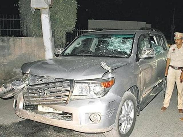 The petitioners have blamed Damdami Taksal head Harnam Singh Dhumma for the attack in Ludhiana in which the preacher’s aide Bhupinder Singh died and Dhadrianwale sustained injuries.(HT Photo)