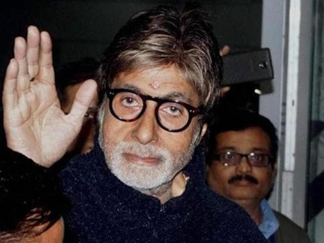 Amitabh Bachchan will soon be seen in T3EN. (HT Photo) Amitabh Bachchan will soon be seen in T3EN. (HT Photo)