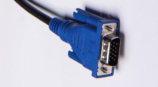 Good old VGA cable