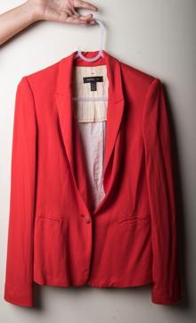 A blazer from Seth’s wardrobe (Photo: Aalok Soni/HT)
