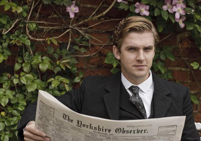 Dan Stevens rose to fame with his performance in hit period drama Downton Abbey. (iTV)