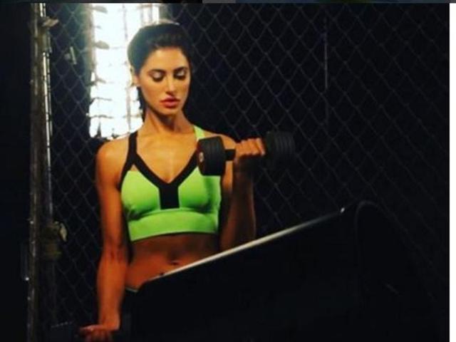 Nargis Fakhri has some fitness goals to achieve. (Instagram)