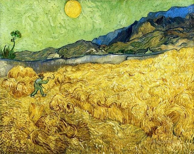 Dutch painter Vincent van Gogh’s ‘Wheat Field with Reaper’ (HT Photo) Dutch painter Vincent van Gogh’s ‘Wheat Field with Reaper’ (HT Photo)