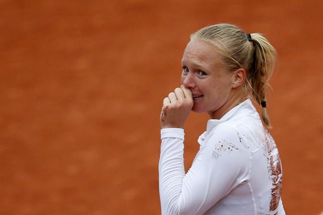 Kiki Bertens was playing in the qualifiers at Nuremberg about three weeks ago. (AP) Kiki Bertens was playing in the qualifiers at Nuremberg about three weeks ago. (AP)