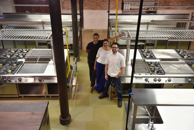 Inspired by kitchen rental spaces (where chefs can rent the kitchen for a day) and cooking studios in the West, Magazine Street Kitchen will function as many things all at once. “It can be used by chefs to come and experiment, host intimate dinners, for underground food events or just to test their recipes,” says Yousuf.  (pratham gokhale/ht) 