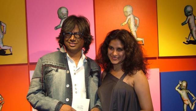 Chintan Upadhyay with wife Hema (HT) Chintan Upadhyay with wife Hema (HT)