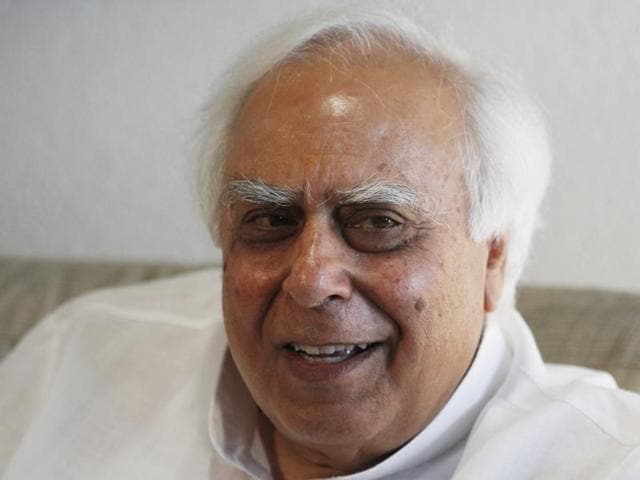Former cabinet minister Kapil Sibal, who has written his first ever song for an upcoming film, has approached Arijit Singh to sing it. (Virendra Singh Gosain/HT) Former cabinet minister Kapil Sibal, who has written his first ever song for an upcoming film, has approached Arijit Singh to sing it. (Virendra Singh Gosain/HT)
