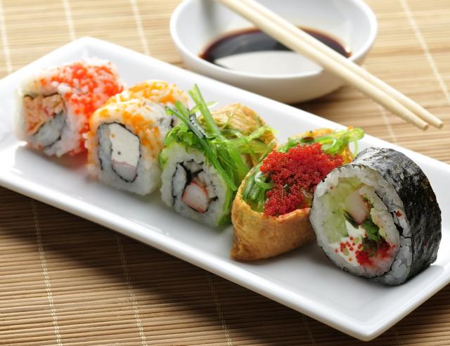 Sushi is the flavour of the moment in Delhi(Shutterstock)