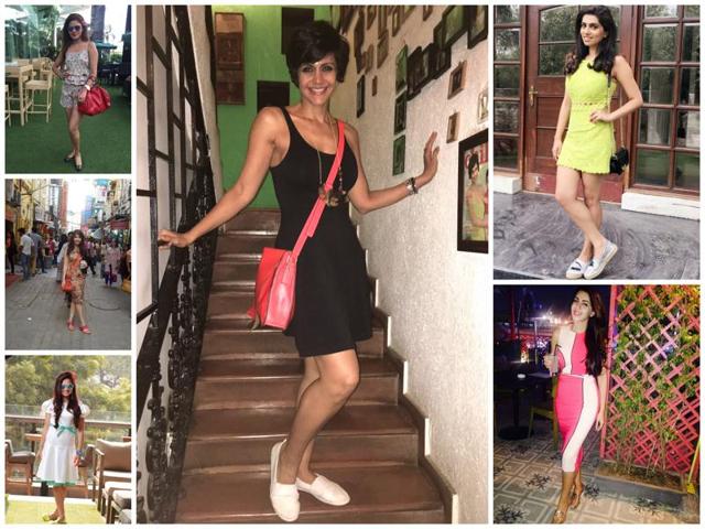 Delhi celebs rock flat shoes. Delhi celebs rock flat shoes.