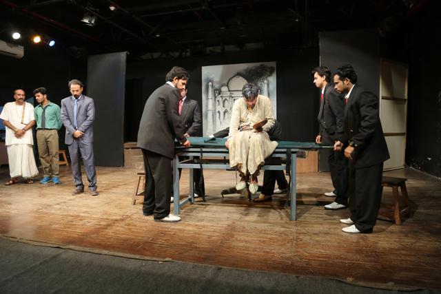The popular play Tajmahal ka Tender is a take on prevalent corruption and red tapeism in the society. (Courtesy National School of Drama)