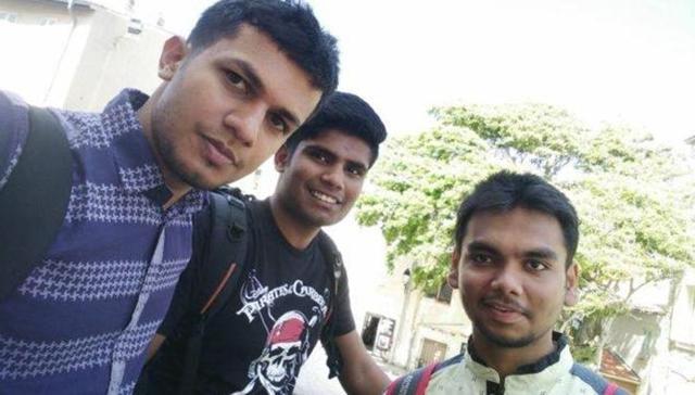 From left: Deepak, Uday and Akshit. (HT Photo) From left: Deepak, Uday and Akshit. (HT Photo)