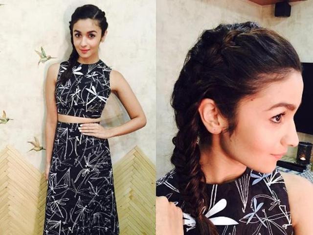 Whether on a trip on planning a lunch date with friends, great hair can go a long way in enhancing the experience.(Instagram/Alia Bhatt)