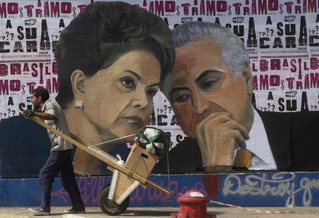Institutional action against systemic corruption has begun. Investigations are breaching institutional impunity — Petrobras’ reported $2 billion scam in bribes and money laun-dering, which led to an impeachment process on Brazil’s President Dilma Rousseff. (AP) Institutional action against systemic corruption has begun. Investigations are breaching institutional impunity — Petrobras’ reported $2 billion scam in bribes and money laun-dering, which led to an impeachment process on Brazil’s President Dilma Rousseff. (AP)