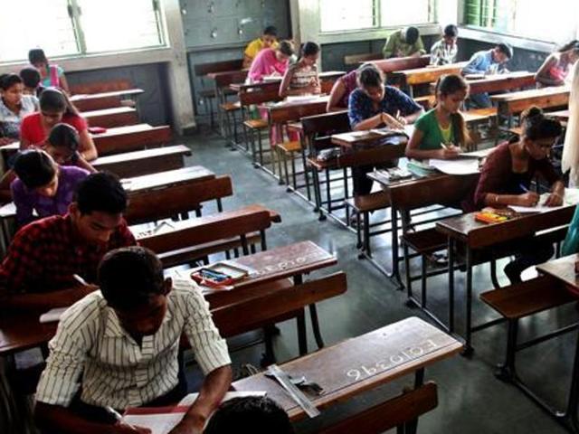 Representative photo. The results of two science stream toppers of Bihar Class 12 exams have been cancelled after poor performance in a re-test.(Praful Gangurde/ HT Photo)