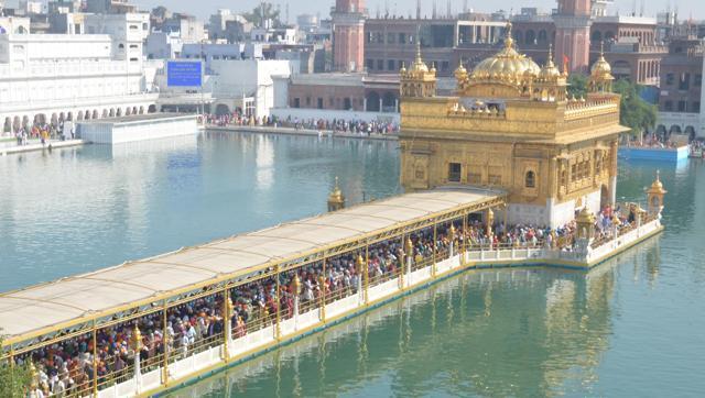 Golden temple in Amritsar is considered the most important Sikh shrine. (HT File Photo)