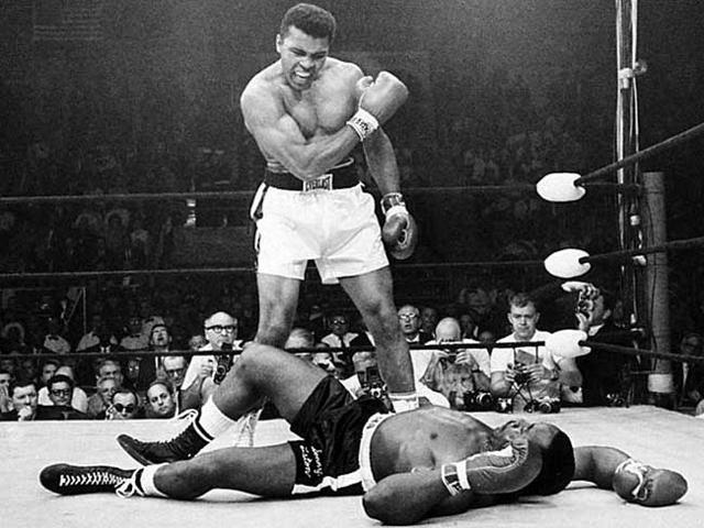 Ali could make heavyweight rivals Joe Frazier, Sonny Liston and George Foreman feel like unwitting participants at their own roast. Ali could make heavyweight rivals Joe Frazier, Sonny Liston and George Foreman feel like unwitting participants at their own roast.