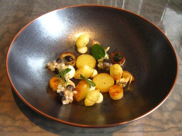 Potato, the star of the ‘t Zilte menu, serves the humble vegetable four ways (Girija Duggal)