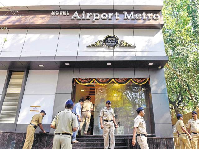 Gangster Sandeep Gadoli was killed in an encounter at a hotel in Andheri East on February 7. (Hindustan Times) Gangster Sandeep Gadoli was killed in an encounter at a hotel in Andheri East on February 7. (Hindustan Times)