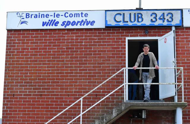 Thierry Hazard, the father of Belgium's football team forward Eden Hazard, posing at the "Stade du Sans Fond". (AFP Photo) Thierry Hazard, the father of Belgium's football team forward Eden Hazard, posing at the "Stade du Sans Fond". (AFP Photo)