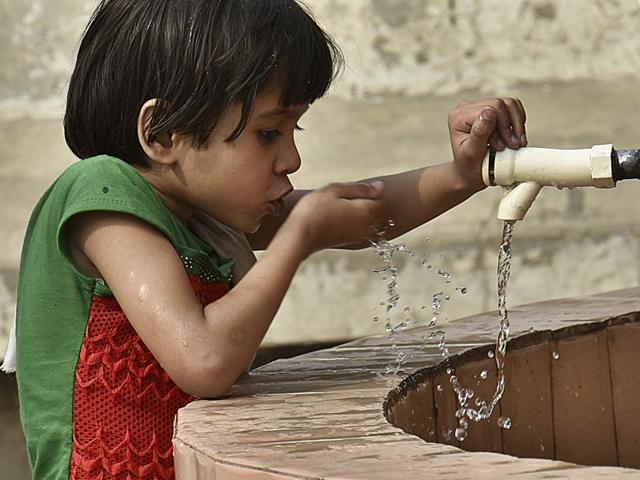 Respecting water has everything to do with believing in God.(Raj K Raj/HT Photo)