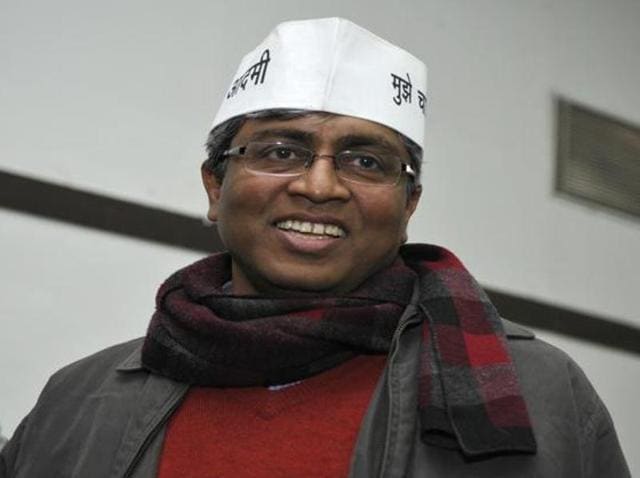 AAP national spokesman Ashutosh (HT File Photo) AAP national spokesman Ashutosh (HT File Photo)