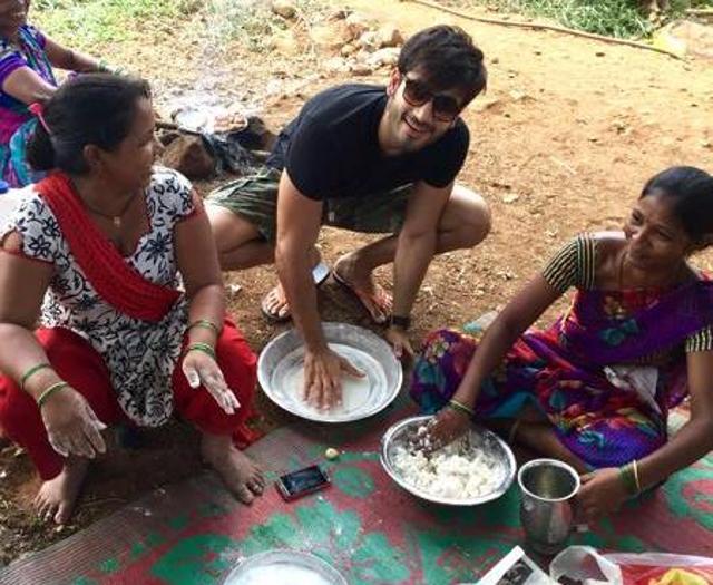 They cooked there with everyone, made tea and loved being amidst nature. In a way, they all relived the childhood memories, said Karan. They cooked there with everyone, made tea and loved being amidst nature. In a way, they all relived the childhood memories, said Karan.