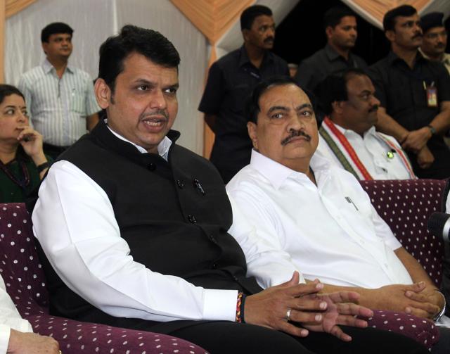 One of the takeaways from the Eknath Khadse episode is that having an upright man such as Maharashtra chief minister Devendra Fadnavis (left) at the top is no guarantee that the entire team he leads will be equally honest.(HT File Photo) One of the takeaways from the Eknath Khadse episode is that having an upright man such as Maharashtra chief minister Devendra Fadnavis (left) at the top is no guarantee that the entire team he leads will be equally honest.(HT File Photo)