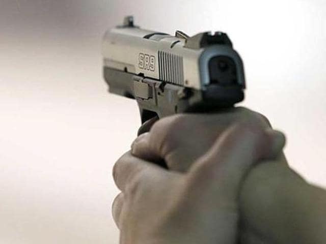 The CCTV footage of the area shows three people shooting Ankit. The footage also shows Ankit reach his house and then falling to the ground. The CCTV footage of the area shows three people shooting Ankit. The footage also shows Ankit reach his house and then falling to the ground.