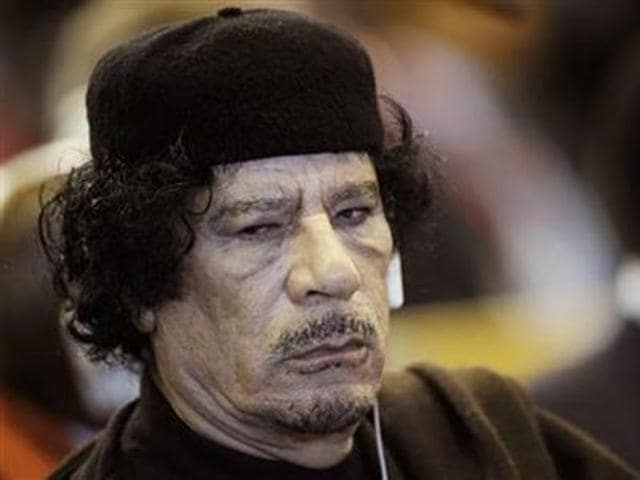 Presumptive Republican nominee Donald Trump was talking about a bizarre incident in 2009, when Moammar Gaddafi was in desperate search of a place to pitch his Bedouin-style tent during a visit to New York for a meeting of the UN General Assembly. (Reuters File Photo) Presumptive Republican nominee Donald Trump was talking about a bizarre incident in 2009, when Moammar Gaddafi was in desperate search of a place to pitch his Bedouin-style tent during a visit to New York for a meeting of the UN General Assembly. (Reuters File Photo)