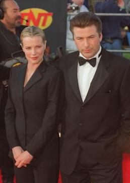 Alec Baldwin and Kim Basinger at the 5th Annual Screen Actors Guild Awards in 1999. (Getty Images) Alec Baldwin and Kim Basinger at the 5th Annual Screen Actors Guild Awards in 1999. (Getty Images)
