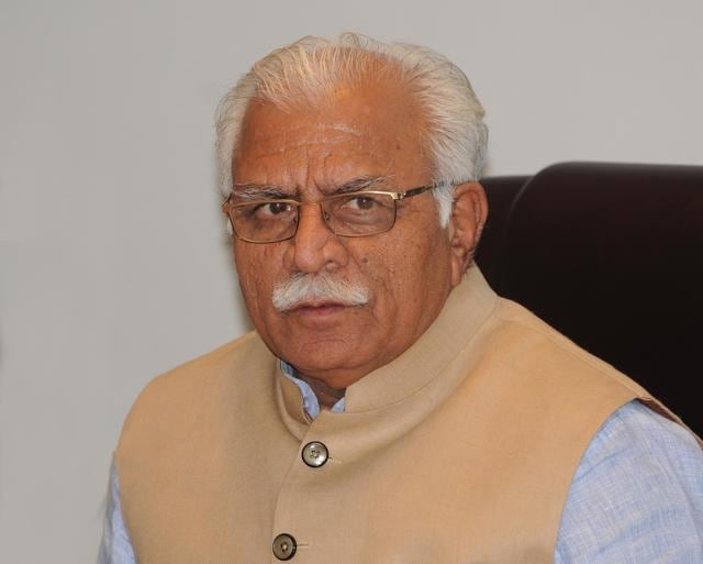 Haryana chief minister Manohar Lal Khattar (HT File Photo) Haryana chief minister Manohar Lal Khattar (HT File Photo)