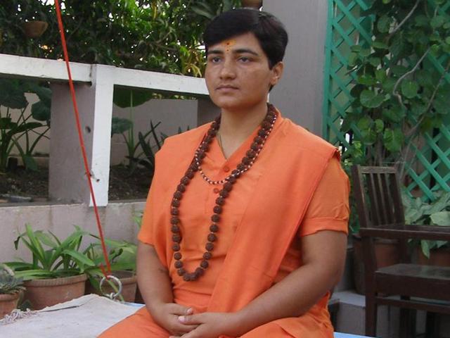 Sadhvi Pragya Singh Thakur (HT) Sadhvi Pragya Singh Thakur (HT)