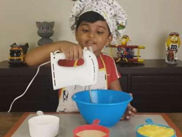 <p>A five-year-old boy from Kochi is fast becoming an internet sensation - thanks to his culinary skills. Nihal Raj, who goes to junior school, runs his own food tutorial YouTube channel named 'Kichatube HD' where he cooks delicacies such as a recent recipe on Mickey Mouse mango ice cream. Nihal's increasing popularity has even landed him a promotional campaign program with Facebook. His father Rajagopal Krishnan, 43, is finding it hard to contain his excitement.</p><p>Let's wish him all the success!</p>