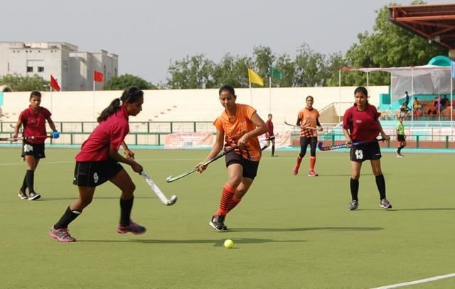 UP sports directorate plans to shift 55 of its trainees from Lucknow to Jhansi and Rae Bareli where astro turf facility is available. (HT Photo) UP sports directorate plans to shift 55 of its trainees from Lucknow to Jhansi and Rae Bareli where astro turf facility is available. (HT Photo)