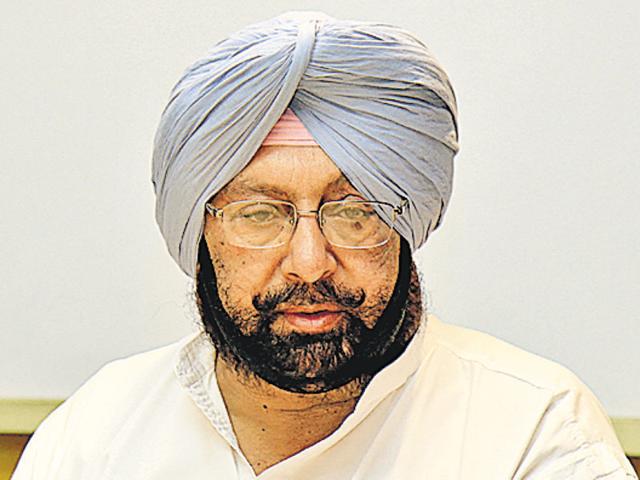 Punjab Congress chief Captain Amarinder Singh (HT File Photo) Punjab Congress chief Captain Amarinder Singh (HT File Photo)