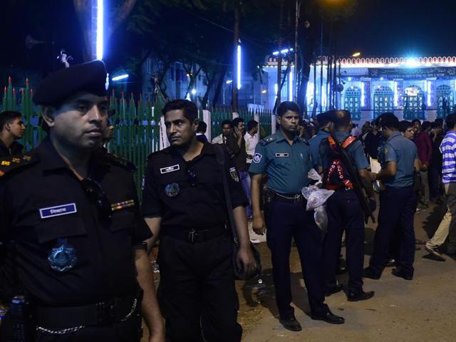 Three suspected Islamists were killed in gunbattles with Bangladesh police following the launch of a massive crackdown on extremists. (AFP Photo) Three suspected Islamists were killed in gunbattles with Bangladesh police following the launch of a massive crackdown on extremists. (AFP Photo)