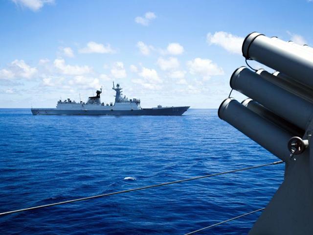 The drill, dubbed Malabar, is an annual event between India and the US, and Japan is joining it this year for the first time since 2007. (AFP Photo) The drill, dubbed Malabar, is an annual event between India and the US, and Japan is joining it this year for the first time since 2007. (AFP Photo)