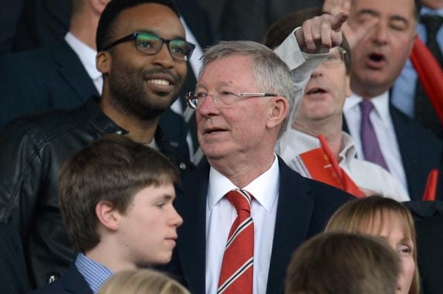 Manchester United's former manager Alex Ferguson attends the English Premier League football match between Manchester United and Everton at Old Trafford in Manchester. (AFP File Photo) Manchester United's former manager Alex Ferguson attends the English Premier League football match between Manchester United and Everton at Old Trafford in Manchester. (AFP File Photo)