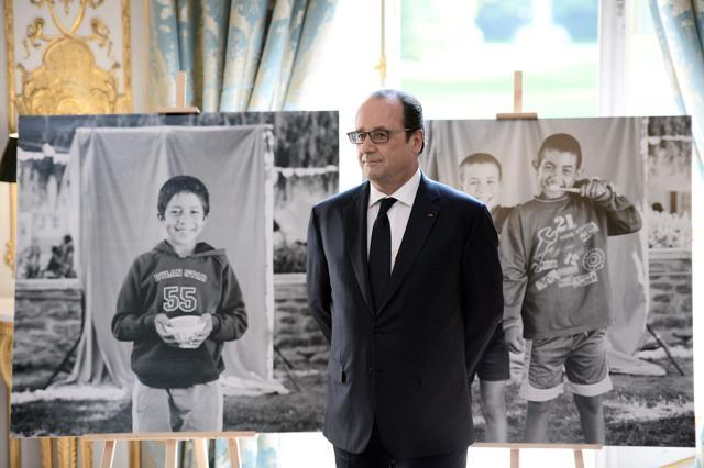 Hollande arrived in the Elysee presidential palace in 2012, the same year Zlatan joined PSG. (AFP)