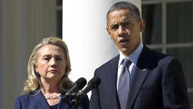 Hillary Clinton’s rise to presumptive nominee arrived nearly eight years to the day after she conceded her first White House campaign to Barack Obama. (AP File Photo) Hillary Clinton’s rise to presumptive nominee arrived nearly eight years to the day after she conceded her first White House campaign to Barack Obama. (AP File Photo)